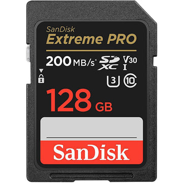 SanDisk SDXC 128GB 200MB/s Extreme PRO Card