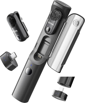BOYA Magic Transformable Al-Powered Mini Wireless Microphone 05 With 3 Year Warranty