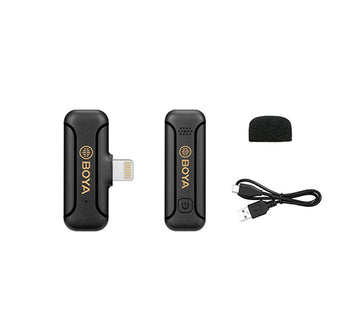 BOYA BY-WM3T2-D1 Single-Person Mini 2.4GHz Wireless Microphone With 3 Year Warranty