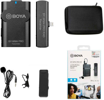 Boya BY-WM4 Pro K3 Wireless Microphone (For With 3 Year Warranty)