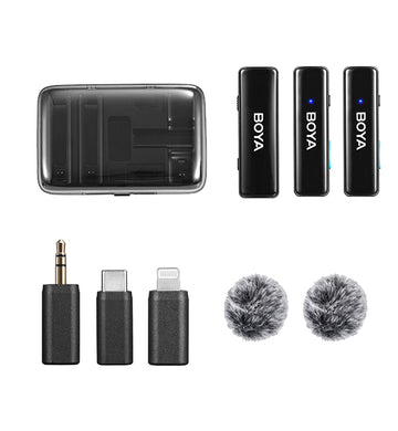 Boya Link All in one Design Wireless Microphone System With 3 Year Official Warranty
