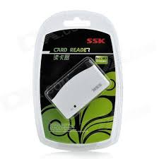SSK SCRM057 USB 2.0 All-In-1 SD / TF / CF Card Reader