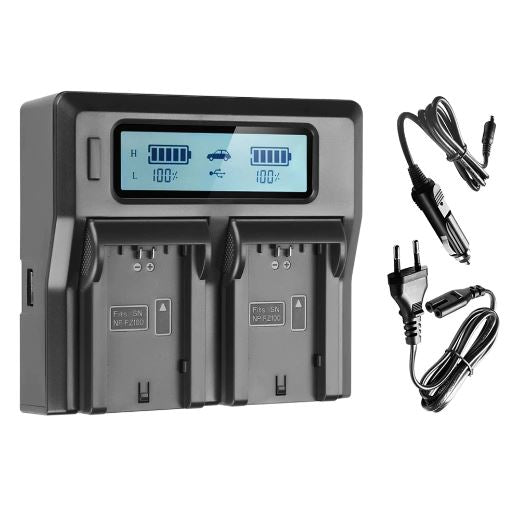 Sony FZ100 Smart Dual LED Battery Charger