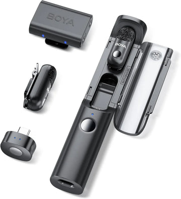 BOYA Magic Transformable Al-Powered Mini Wireless Microphone 03 With 3 Year Warranty