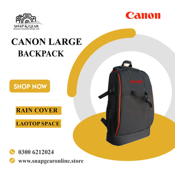 Backpack Canon Large For DSLR Camera Lenses And Accessries