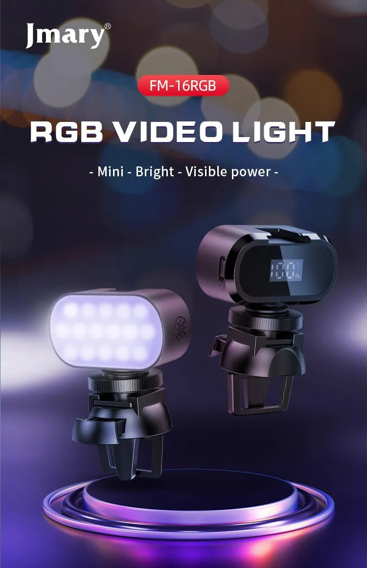 Jmary FM-16 RGB Mini Video Fill Light