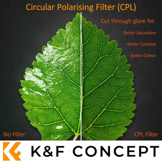 K&F 67mm Circular Polariser Filter (CPL) Classic Series | KF01.1439