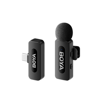 BOYA BY-V10 Ultracompact 2.4GHz Next-Gen Wireless Microphone For Andriod Type C Devices With 3 Year Warranty