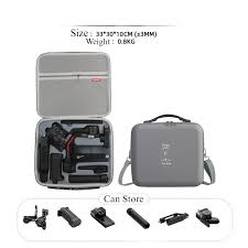 Shoulder Bag for DJI Ronin RS 4 Storage Case Gimbal Stabilizer Accessories Handbag RS4 Suitcase Hardshell Anti-fall Carrying Box