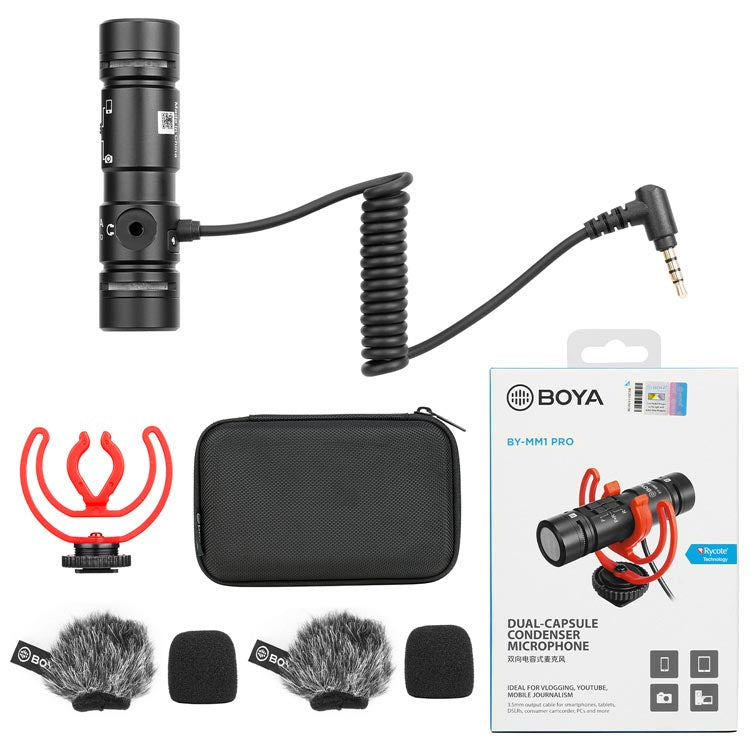 Boya BY-MM1 Pro Shotgun MicrophoWith 3 Year Warrantyne