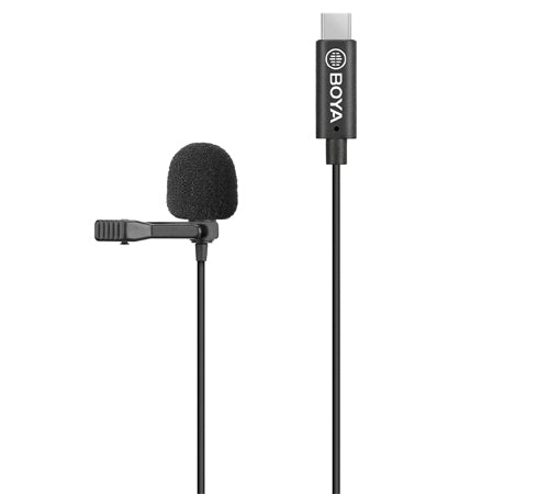 Boya By-M3 Lavalier Microphone (C Type) With 3 Year Warranty