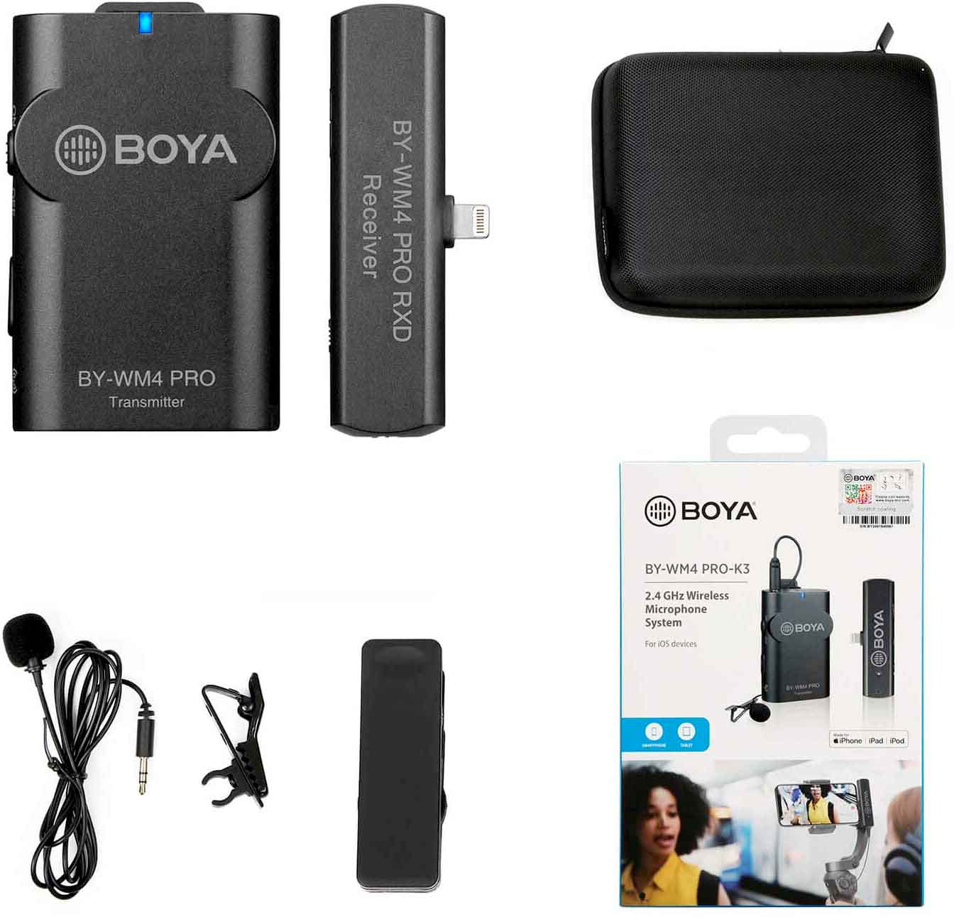Boya BY-WM4 Pro K3 Wireless Microphone (For With 3 Year Warranty)