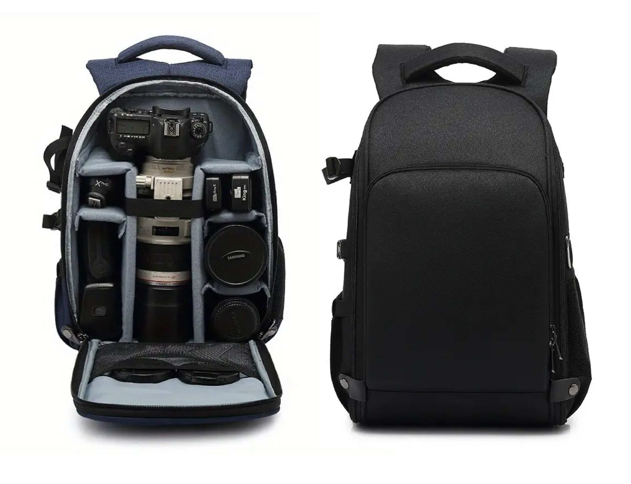 Camera Backpack DL 9 For SLR & Mirrorless Cameras Waterproof bag ( BLACK )