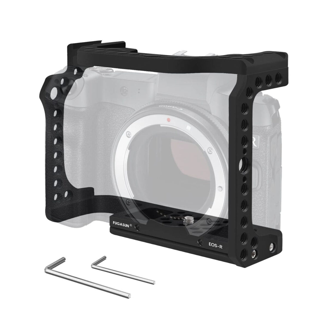 Camera Cage for Canon EOS R | Protective Rig with Mounting Options for Video & Photography