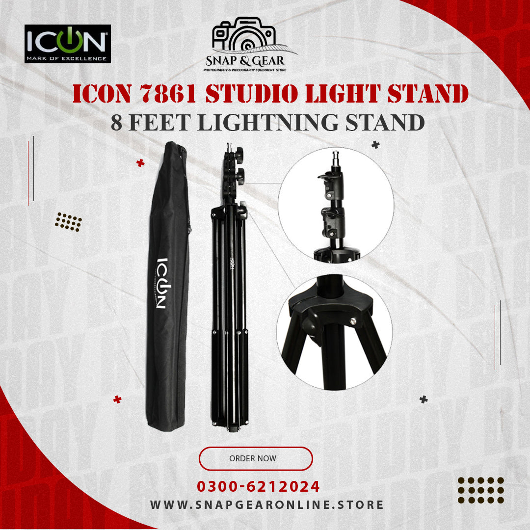 Icon 7861 Studio Light Stand
