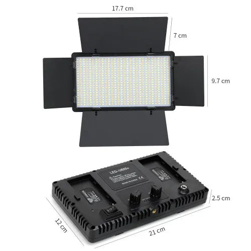 MVsion Led 600 LED Light With Adaptor For Videography and Photography