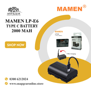 Canon LP E6t Battery ( 2000mah )