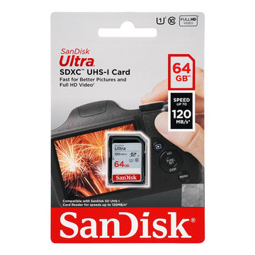 SanDisk SDHC 64GB 120MB/s Ultra