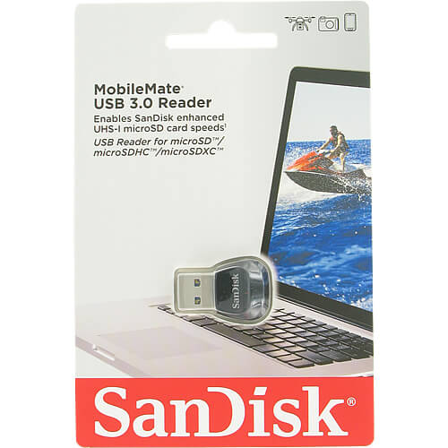 SanDisk MobileMate USB 3.0 Reader For micro Card’s