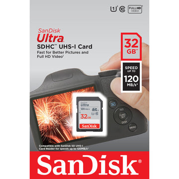 SanDisk SDHC 32GB 120MB/s Ultra