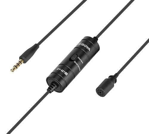 BOYA BY-M1S Omni Directional Lavalier Microphone With 3 Year Warranty