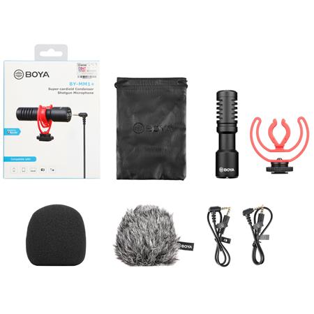 Boya By-MM1+ Shotgun Microphone With 3 Year Warranty