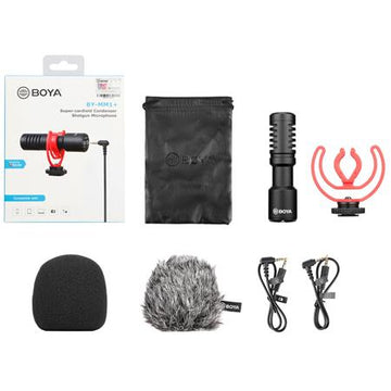 Boya By-MM1+ Shotgun Microphone With 3 Year Warranty