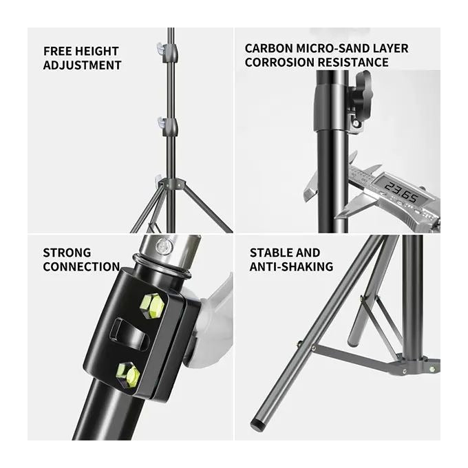 ICON IC 70 Photography Light Tripod Stand for Softbox Ring Lights and Mobile Phones