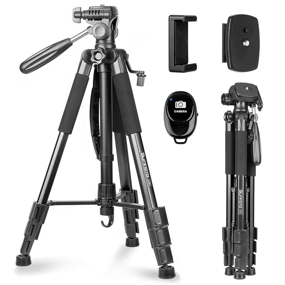 UOFUN Tripod + Monopod For DSLR Camera's and Mobile Phones