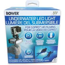 Bower Xtreme Action Series Underwater LED Light for GoPro 2 3 4 5 6 7 8