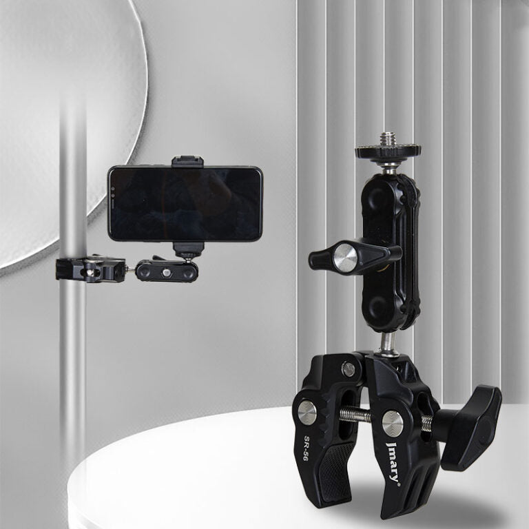 Jmary SR-56 Super Clamp for Mobile/Gopro/Camera