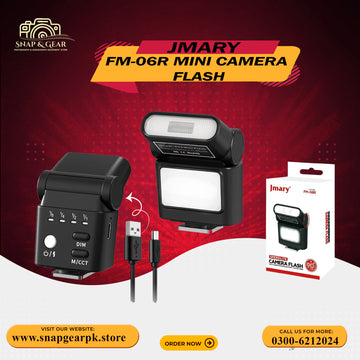 Jmary FM-06R Mini Camera Flash Video Light