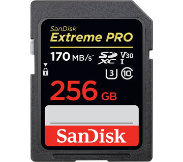 SanDisk SDHC 256GB 170MB/S Extreme Pro